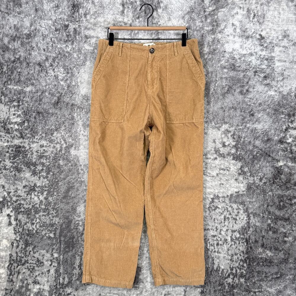 Mollusk California Corduroy Pants Large Womens Utility Stretch Waist